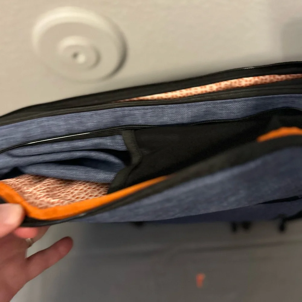 This is a Knack Series 2 Medium Expandable Pack in indigo blue. - Picture 4 of 10